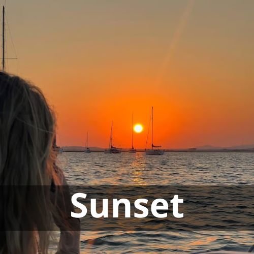 Coucher de soleil à Olhão